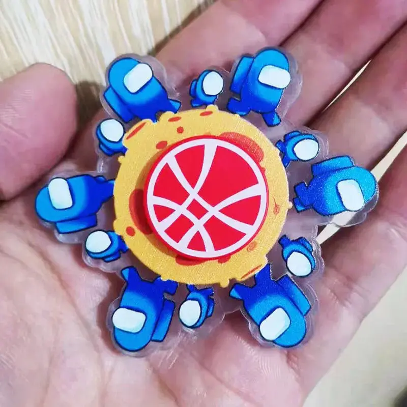 

Children Fidget Toys Rotating Animation Fidget Spinner Running Animated Character Bearing Spinner Adult Dynamic Spinning Top Toy