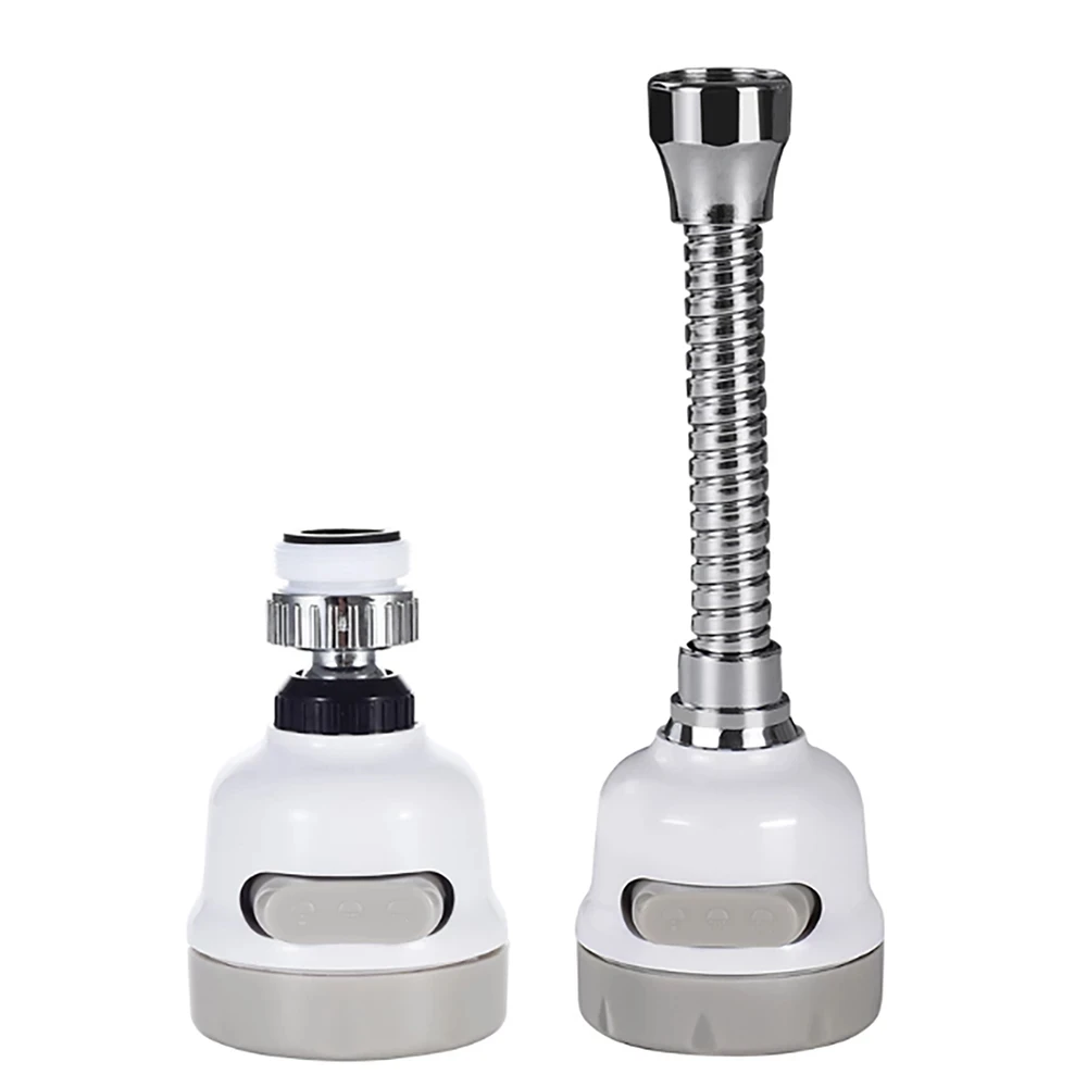 

3 Modes Faucet Aerator Filter High Pressure Nozzle 360 Degree Rotation Flexible Adjustable Outlet Kitchen Faucet Accessories