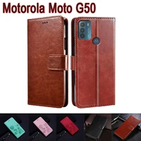 flip cover for motorola moto g50 case phone protective shell book etui for motorola g50 wallet leather case funda bag 6 50 inch