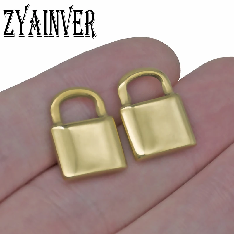 Подвеска в стиле хип-хоп с замком из нержавеющей стали 304 5 шт. | Украшения и