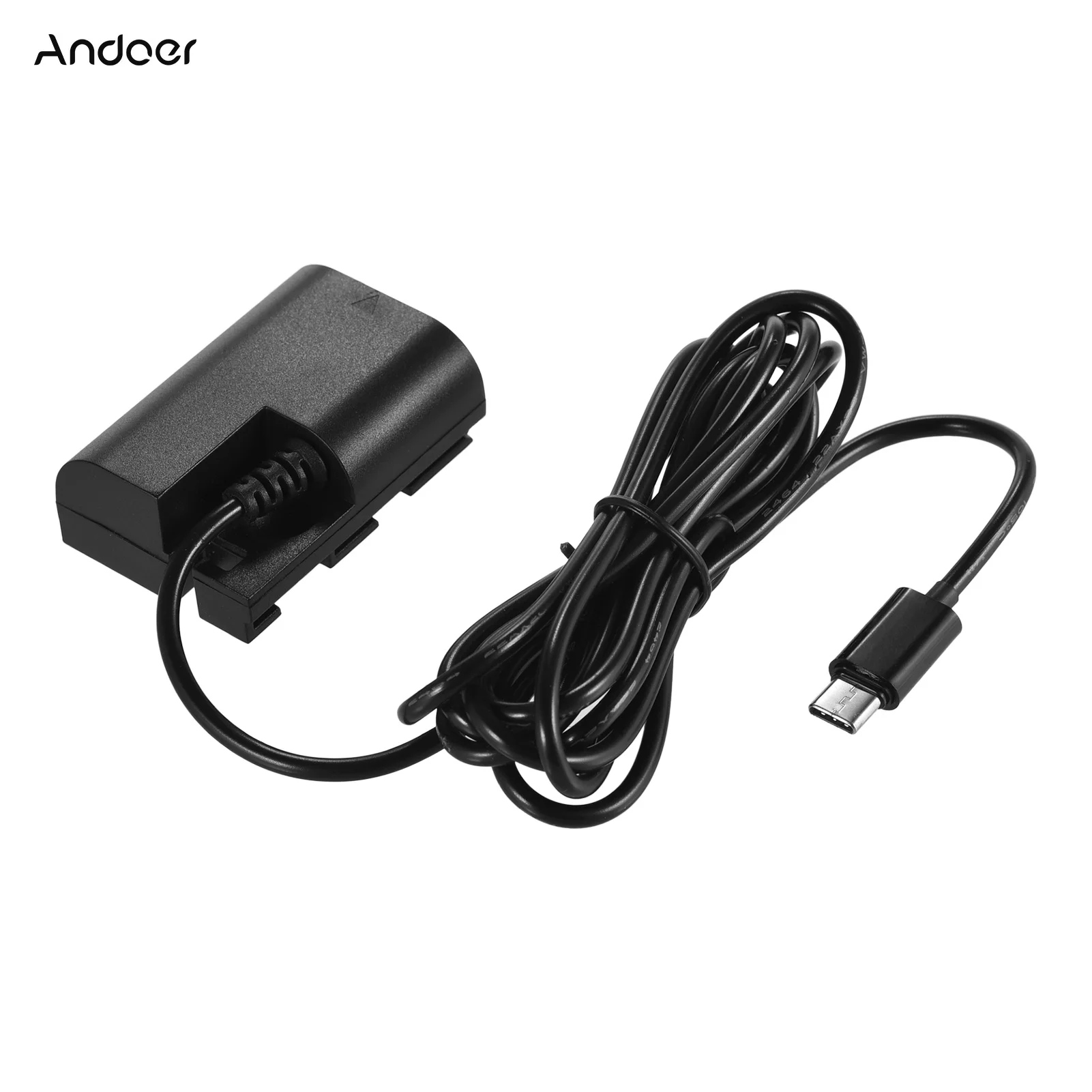 Andoer DR E18 соединитель прямого тока манекен Тип батареи C USB разъем для LP E6 запасная