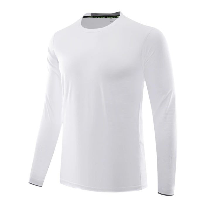L2151 white Мужские wo мужские теннисные майки с длинными рукавами и круглым вырезом для гольфа, Спортивная футболка для бега, спортивная одежда, футболки для бадминтона, Спортивная одежда на открытом воздухе - Цвет: L2151 white