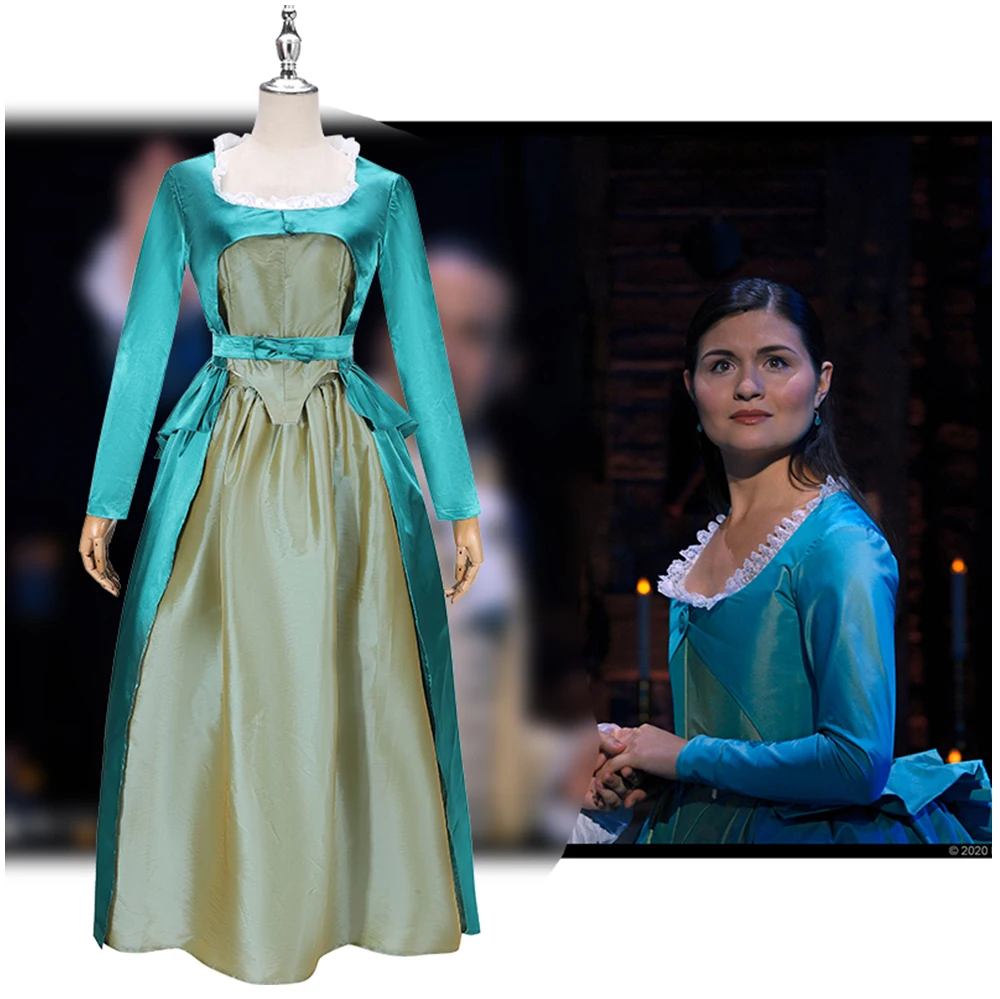 Гамильтон Элиза Шуйлер танцующее платье музыкальные шоу рок опера сценическое