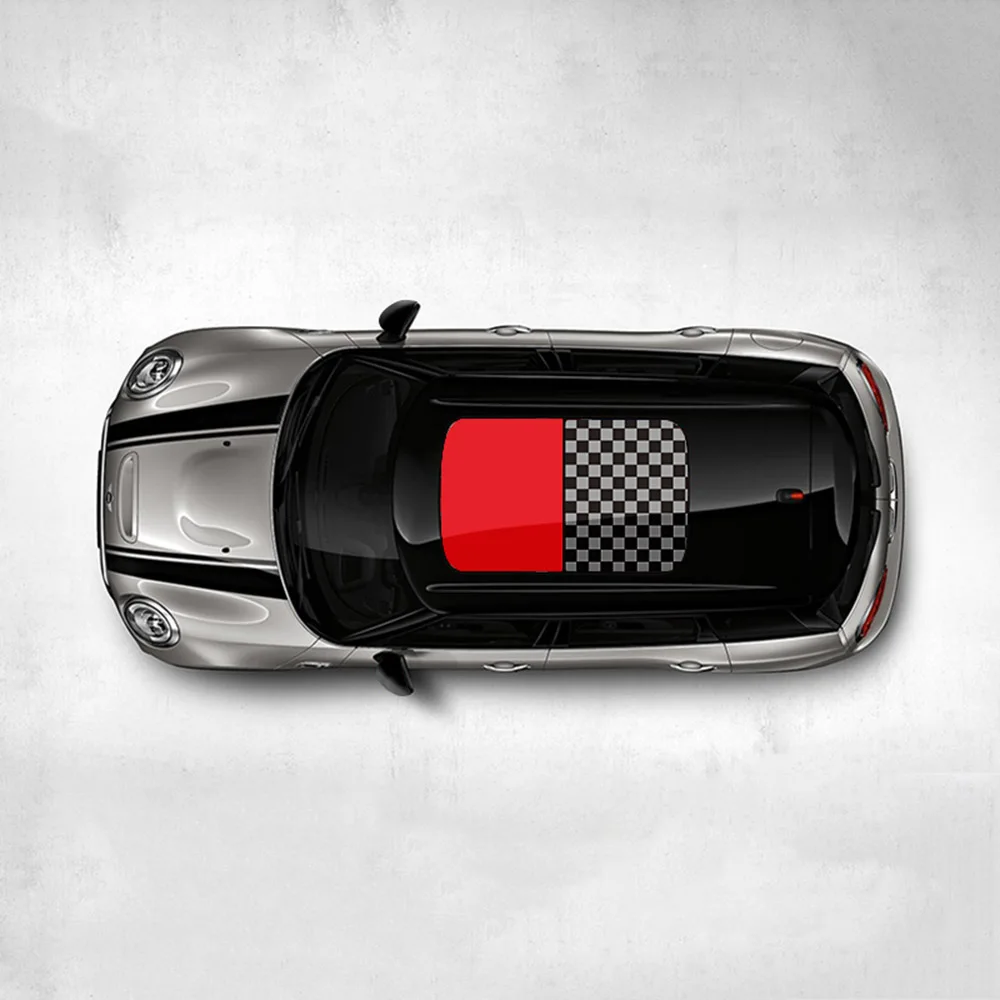 JCW Стайлинга автомобилей наклейки на люк наклейки полосы украшения для Mini Cooper One S JCW R53 R55 R56 R61 F54 F60 земляк аксессуары - Color Name: JCW