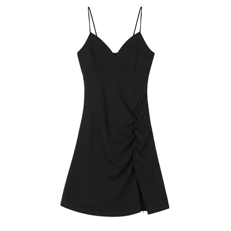 

Women Spring Summer 2021 Mini A-line Dresses New Short Sleeve Elegant Party Club Casual Dress V-neck Lady Casual SimplicityWDR15