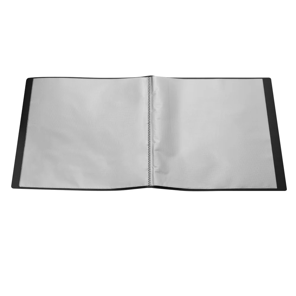 Папка-держатель для файлов А4 прозрачная 10 карманов | Канцтовары офиса и дома