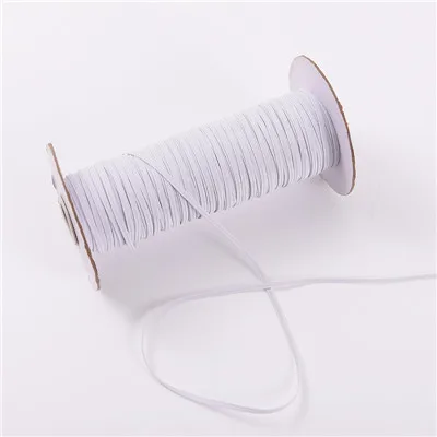 Цветная резинка для шнурков 3 мм, 5 ярдов