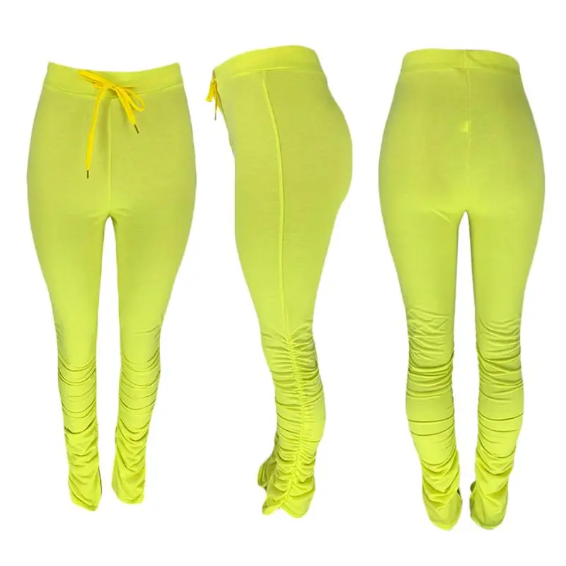 

Stacked Leggings Joggers Stacked Sweatpants Women Ruched Pants Legging Jogging Femme Stacked Pants Women Sweat Pants Trousers