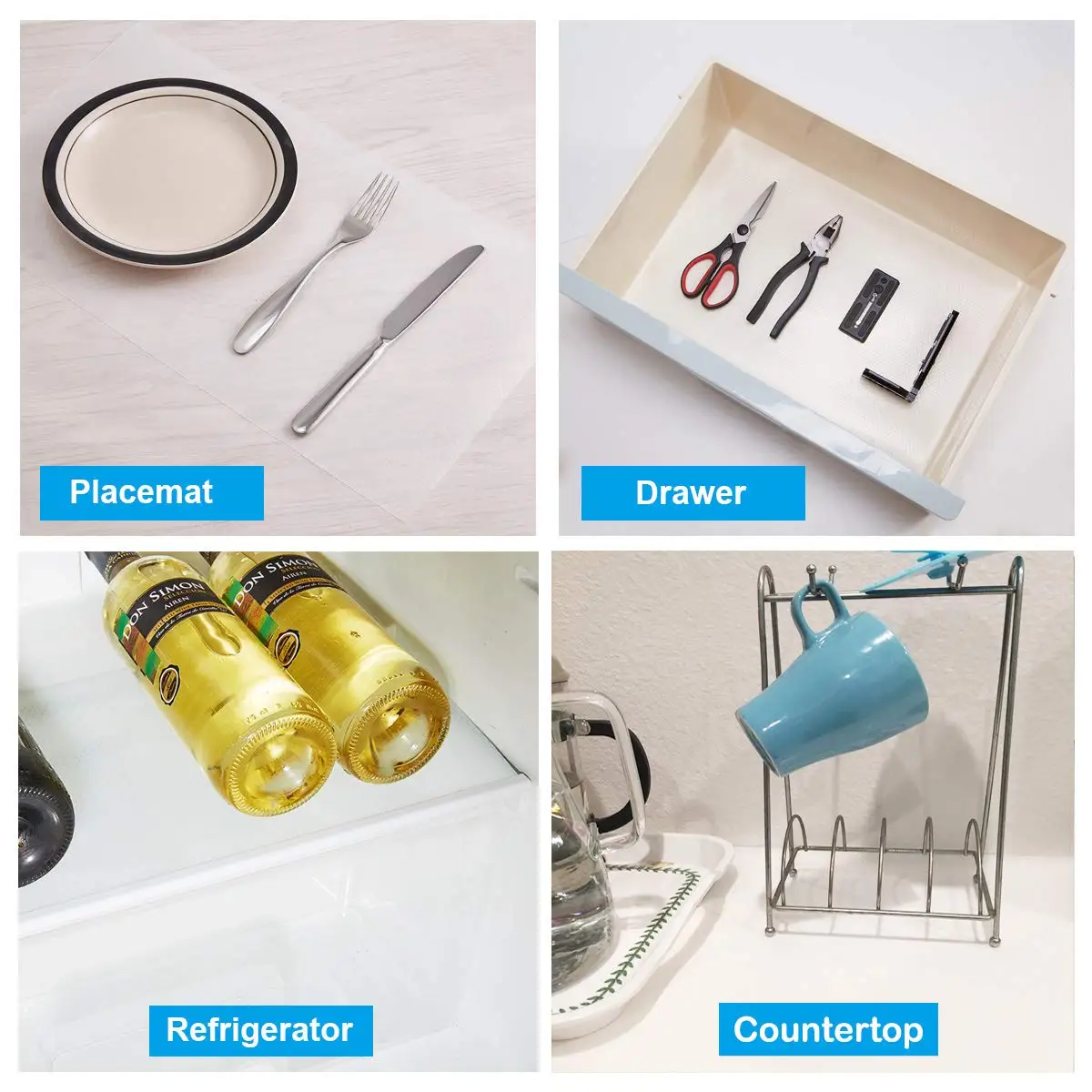 Прозрачные прокладки для выдвижных ящиков полки маслонепроницаемый