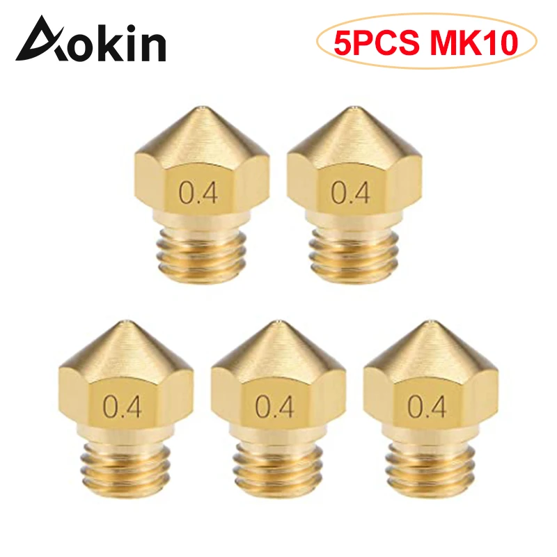 Насадка MK10 для 3D-принтера 0 2/0 3/0 4/0 6/0 8/1 75 мм 5 шт. | Компьютеры и офис