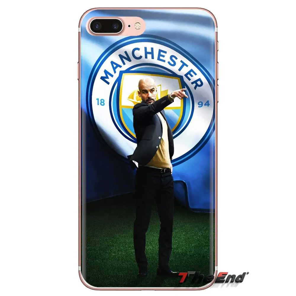 Мягкий прозрачный чехол для Huawei Mate Honor 4C 5C 5X 6X 7 7A 7C 8 9 10 8C 8X 20 Lite Pro Coach Pep Guardiola Football