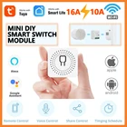 Умный модуль выключателя света Tuya ZigBee 3,0, управление сделай сам с поддержкой двухстороннего управления через Smart Life, Alexa, Google Home