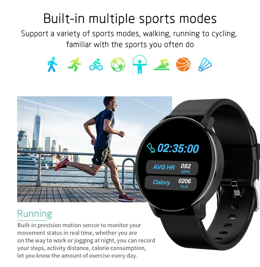 R5 Smart Bracelet Band Bluetooth Heart Rate Monitor Fitness Tracker Smartwatch Bluetooth Waterproof For Android IOS