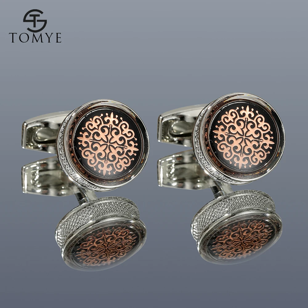 

Cufflinks for Men TOMYE XK20S065 High Quality Fashion Pattern French Sleeve Button Shirt Jewelry Cuff Links
