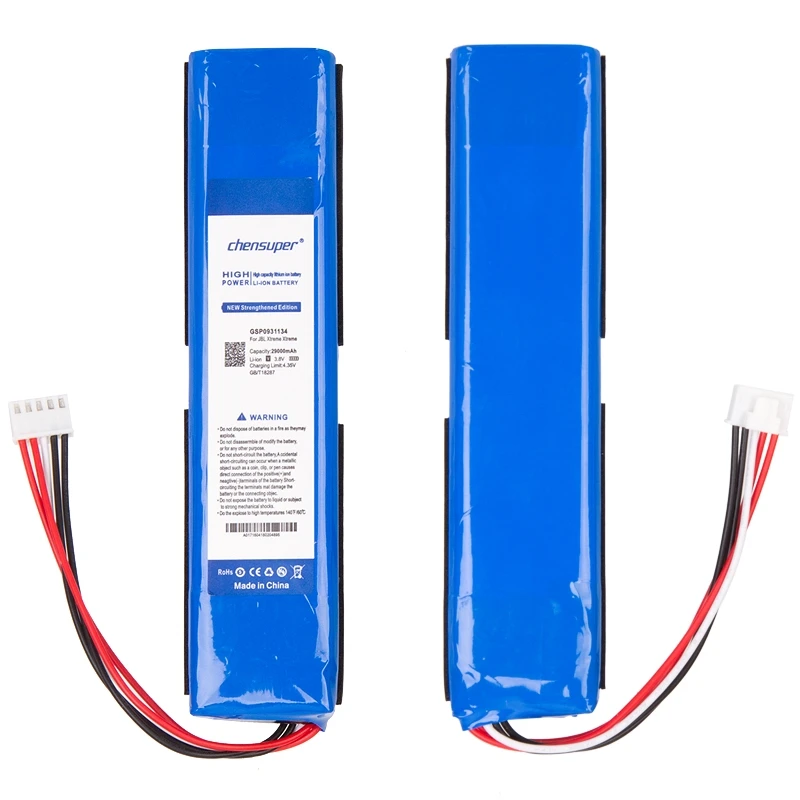 NEW 29000mAh GSP0931134 Latest Production Battery for JBL XTREME Xtreme High Capacity Batteries +Free Tools +Quick Arrive |