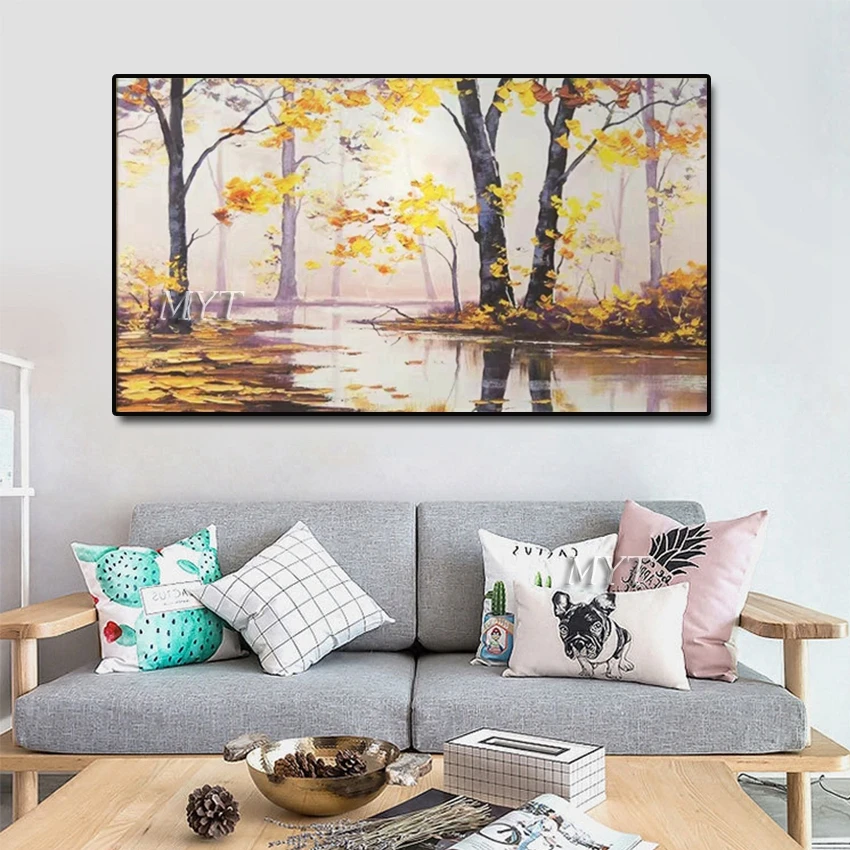 Лидер продаж Высококачественная абстрактная картина маслом на холсте ручной