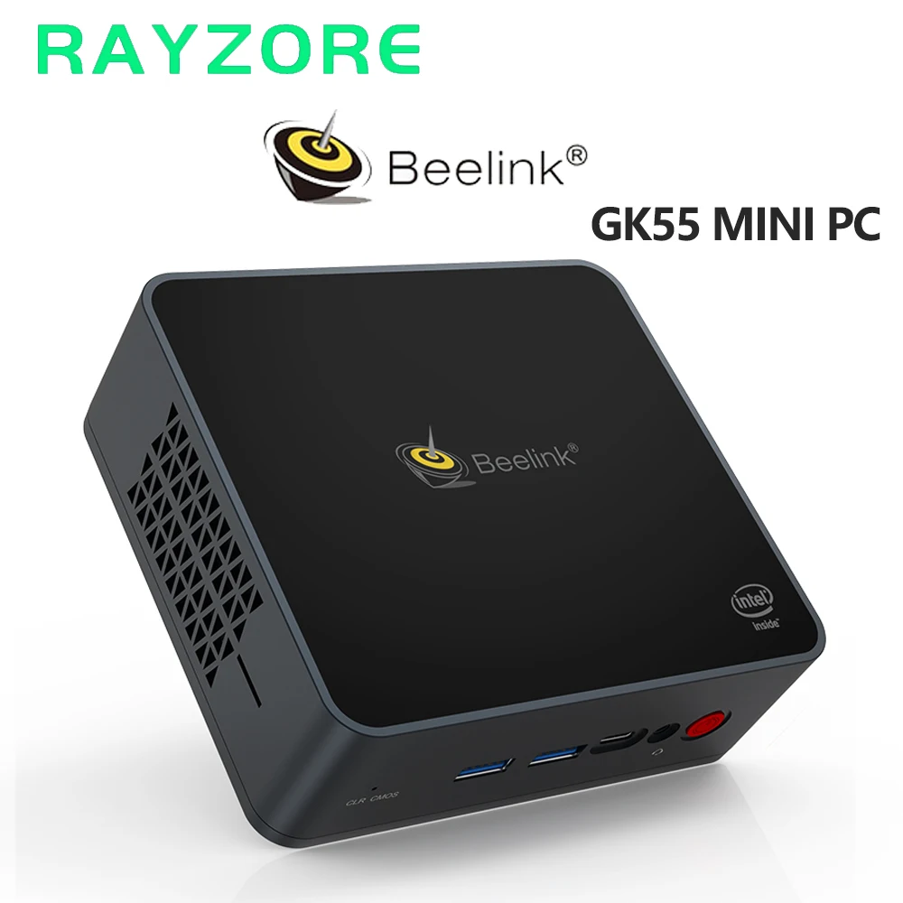 Beelink GK55 Windows 10 Мини ПК Intel Gemini Lake J4125 Поддержка 2 5 дюймов HDD 8 Гб 128 SSD консоль для игр с