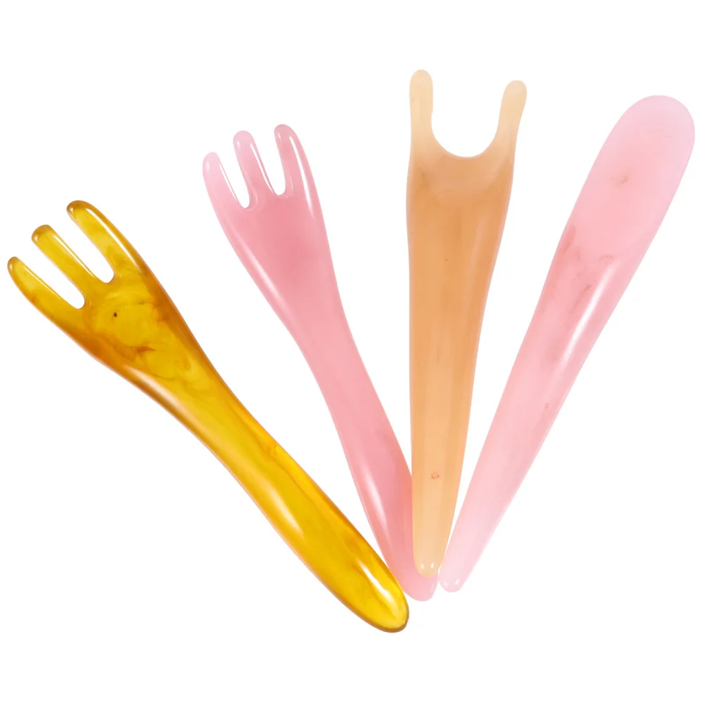 

4pcs Board Kit 3-claw Board Scraping Board Y-shape Plate