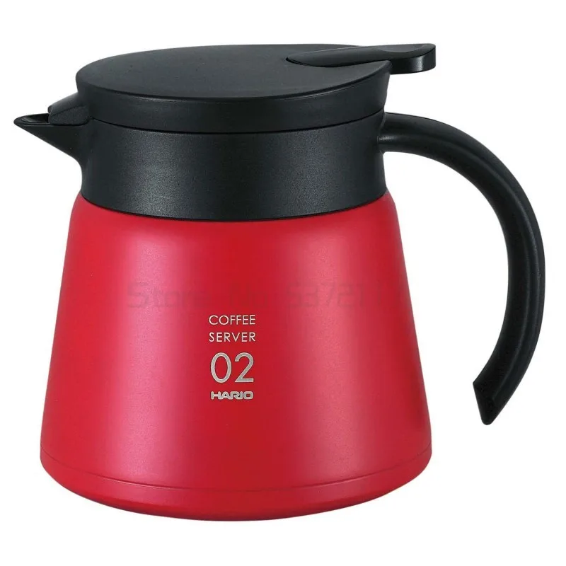 

Japan V60 stainless steel double-layer coffee insulation pot coffee pot kettle vacuum partition kettle