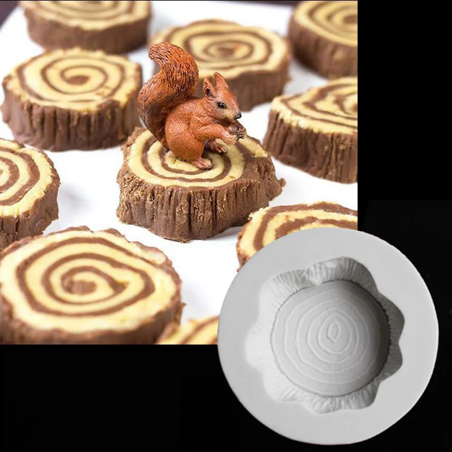 

Stump liquid silicone mold fondant soft pottery clay epoxy modeling tool