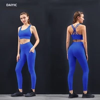 daiyic yoga set 2021 activewear fitness gym wear sportswear yoga set bra and leggings set