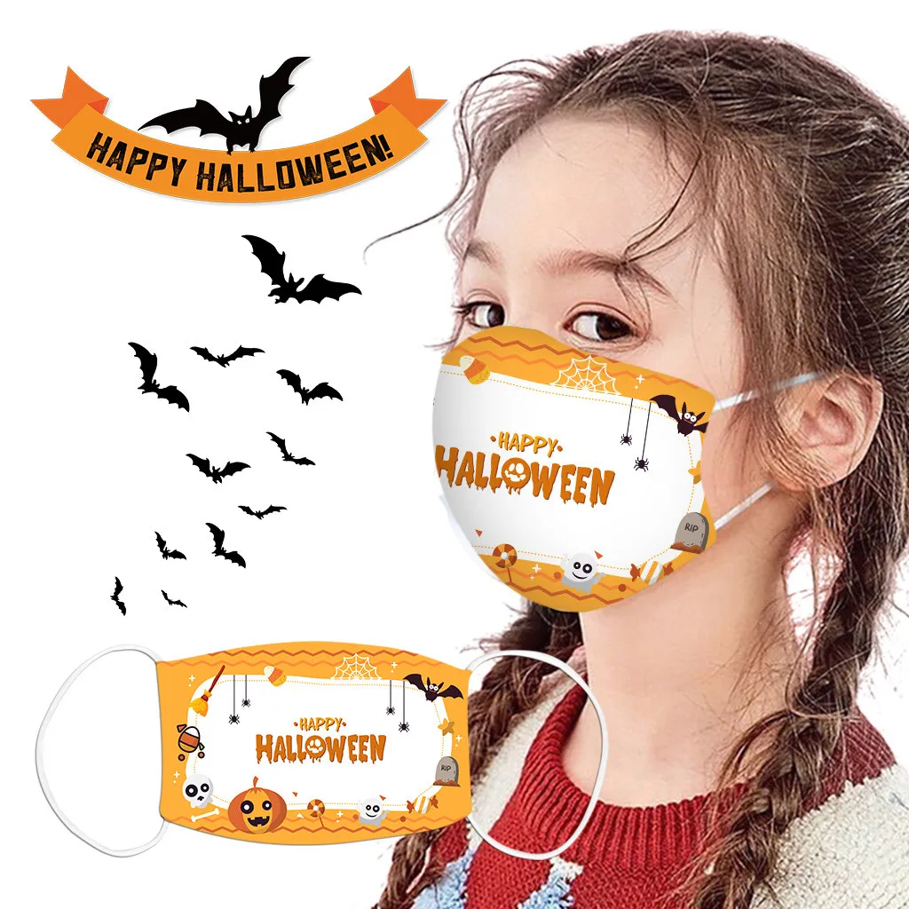 Маска на лицо для детей партия из 5 пар маска лица принты защитная моющиеся