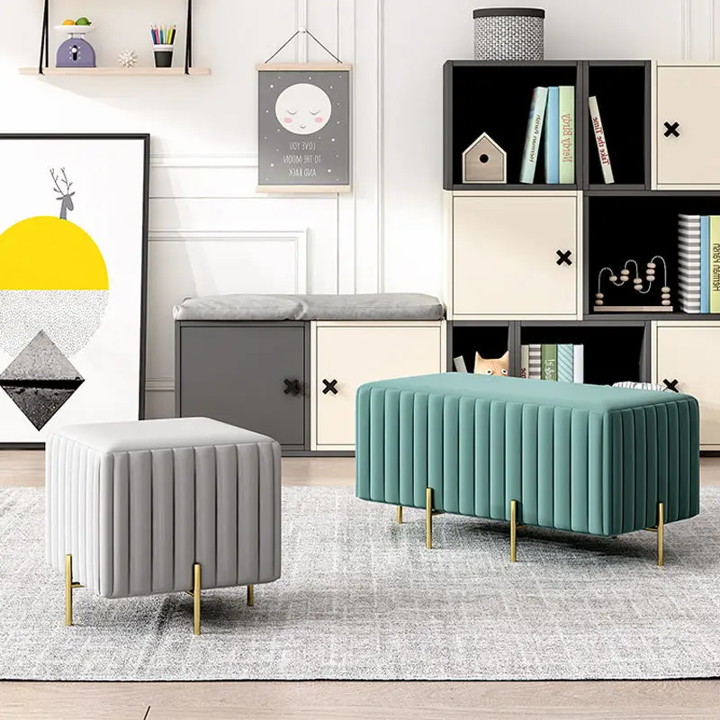 

North luxury sofa rug, living room furniture, multi-functional waiting seats, shop, shoe exchange rug