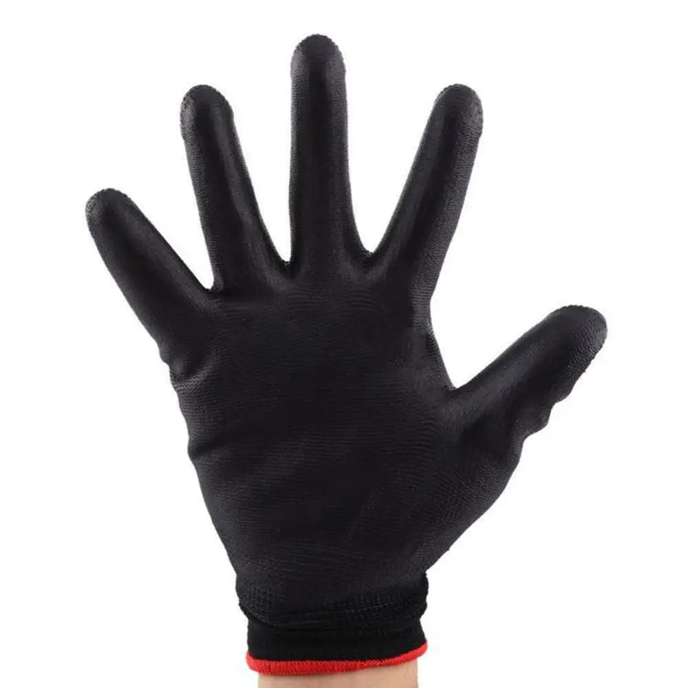 1 Pair Nylon Anti-Static Non-Slip Finger Protection Factory Safe Working Gloves | Дом и сад
