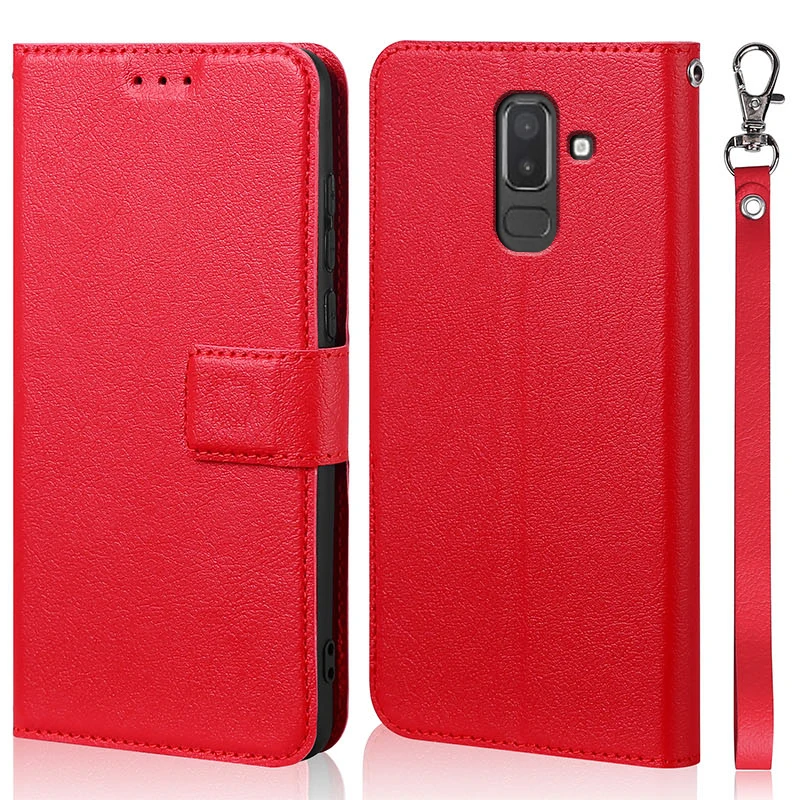 

For Samsung Galaxy J8 2018 Case j810 j810f sm-j810f Silicone Funda flip leather Case For Samsung Galaxy J8 2018 Cover
