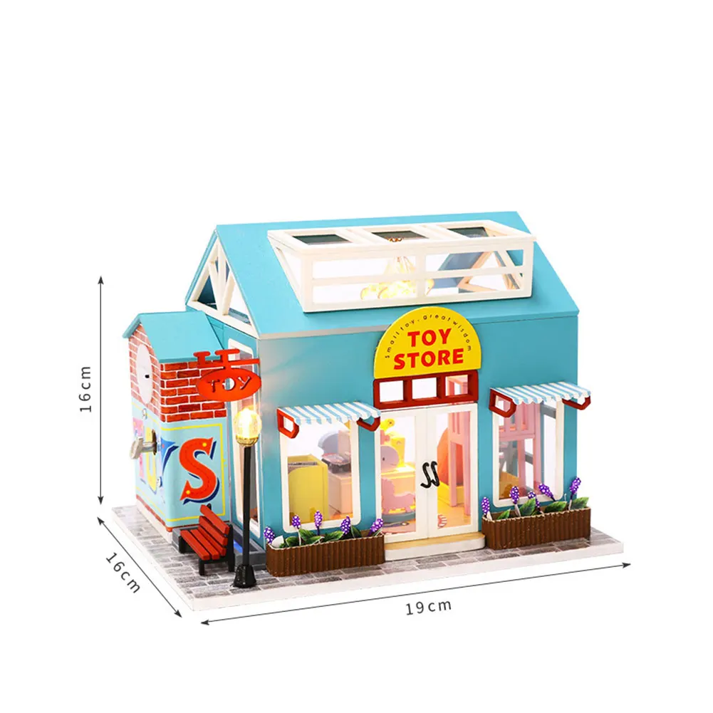 

DIY Handmade Toys Play House 3d Creative Three-dimensional Model Sand Table Early Education Toys Baby Educational Building Toys