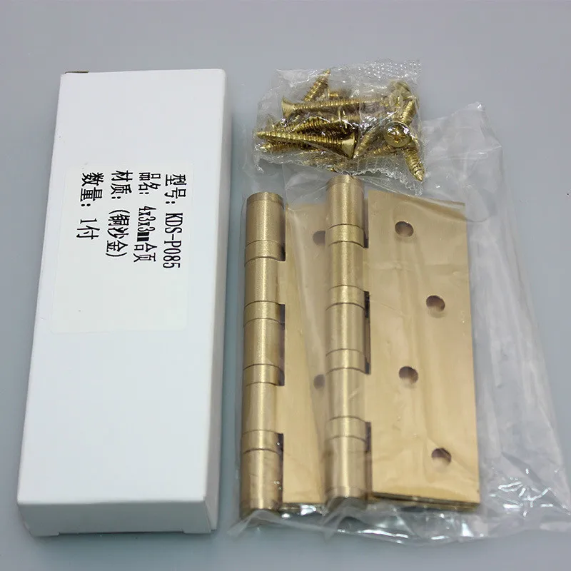 Бесшумные подшипниковые петли 1 шт./компл. 4-дюймовые мебельные фурнитура