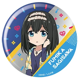 IDOLM@ STER аниме Idolmaster Золушка девушки игровой значок театральный персонаж крутой металлический значок брошь булавки - Окраска металла: 02 Fumika Sagisawa
