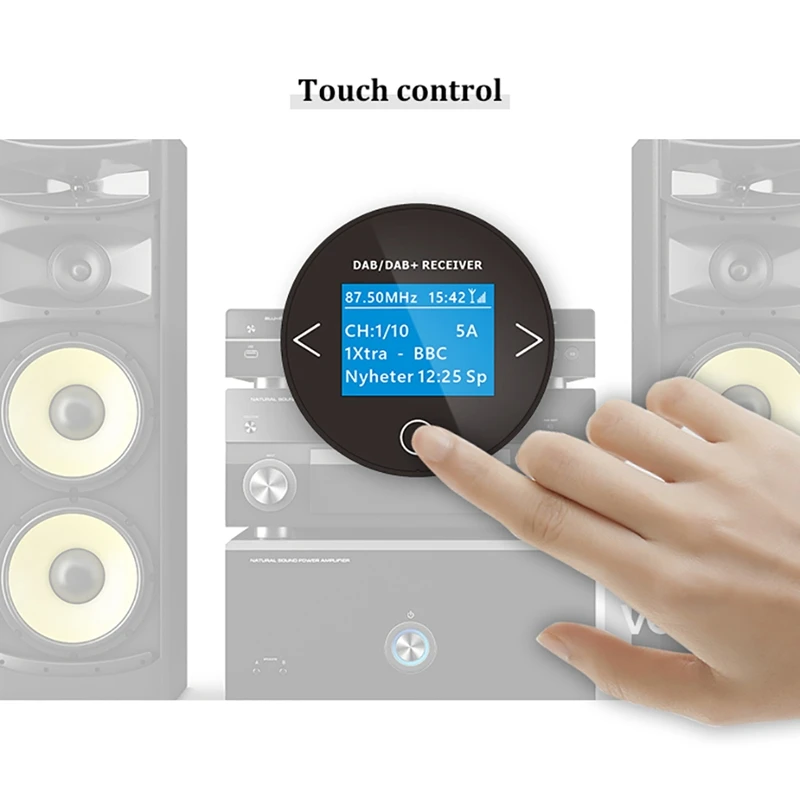 Car DAB/DAB+ Radio Adaptor Portable DAB Digital FM Transmitter Music Receiver with Aux Out | Автомобили и мотоциклы