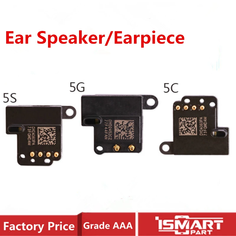 Оригинальные запасные части для iPhone 5 iphone 5s SE динамик звуковой приемник|Шлейфы