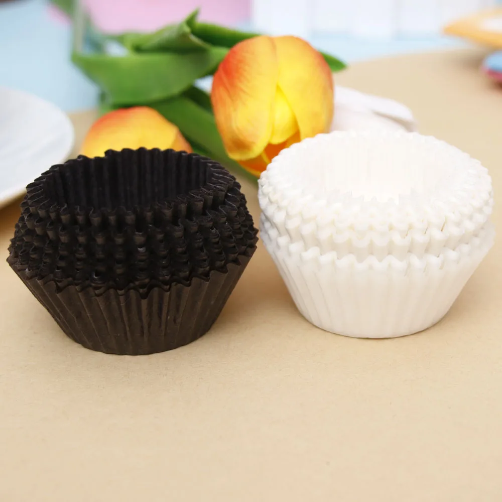 

Small Mini cupcake liner baking cup paper muffin cases 100pcs Cake Cup egg tarts tray cake mould Wrapper decorating tools 3.5cm