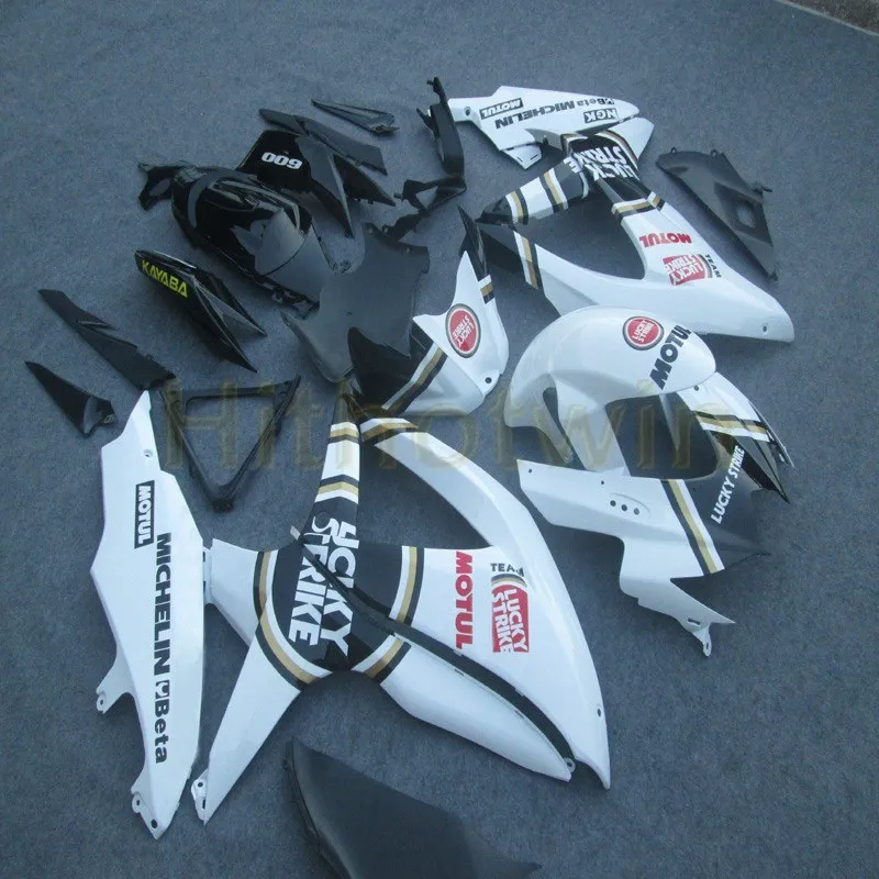 Пользовательские мотоцикла тюнинг-пакет для GSX-R600 R750 K8 2008 2009 2010 GSXR750/600 Обтекатели +