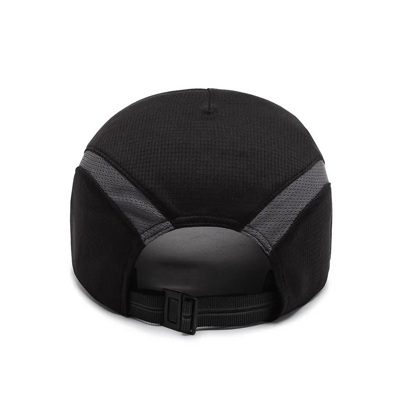 

2021 New Unisex Summer Baseball Cap Sun Hat Men Outdoor Sport Sunscreen Caps Brim Breathable Mesh Visor Sun Hat Quick Drying Cap