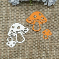 shiitake mushrooms pattern plant metal cutting dies scrapbooking template handmade card embossing craft paper cutter mold diy