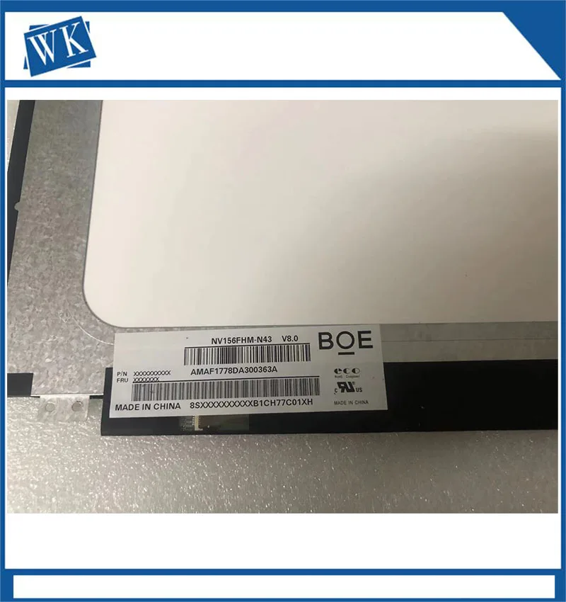 For BOE NV156FHM-N43 V8.0 NV156FHM N43 LED Screen LCD Display Matrix for laptop 15.6&quot 30Pin FHD 1920X1080 Dell DP/N MN98N | Компьютеры