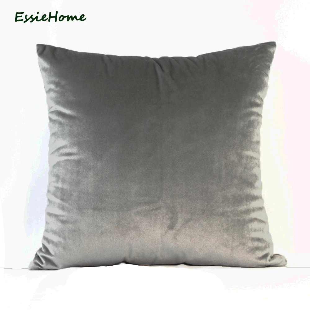 Чехол для подушки ESSIE HOME из сатина и шелка бархатный чехол полиэстера гостиной