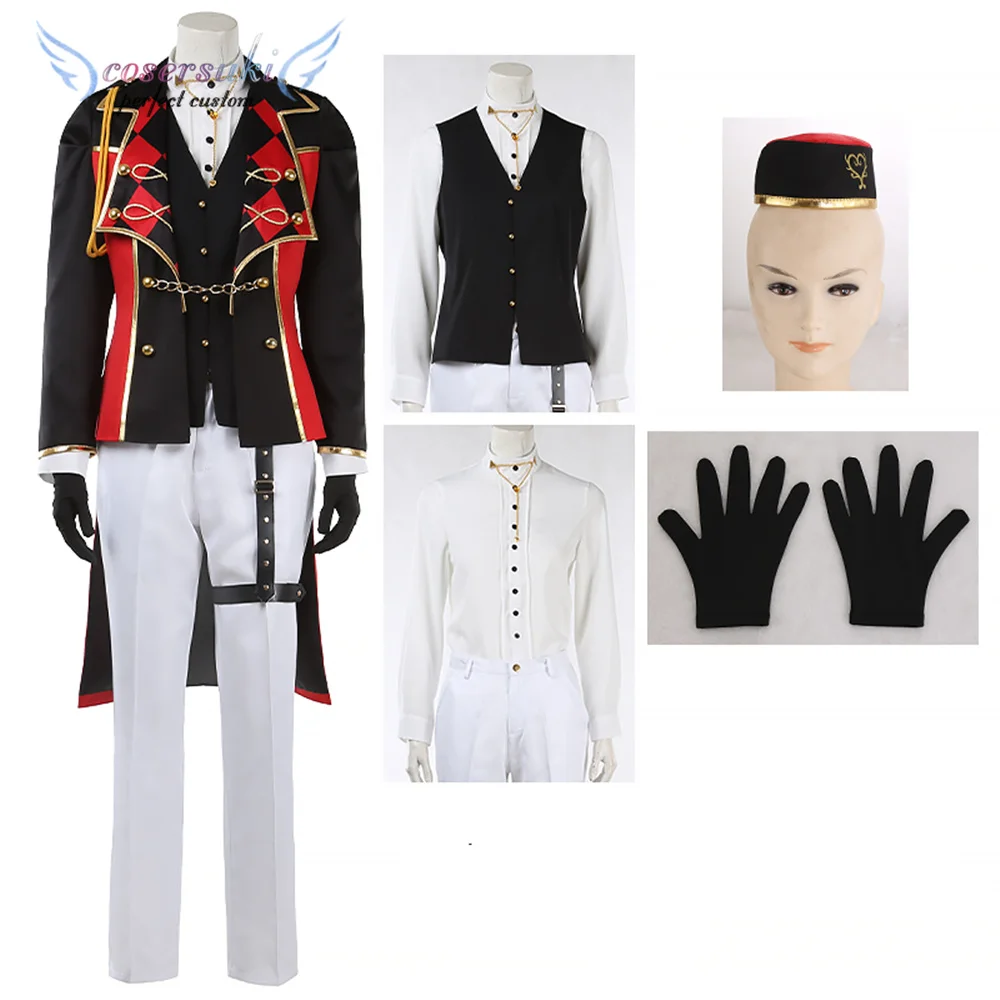 Ансамбль звезд Eden Wonder Game tomoe hiyori sazanami jun Ran Nagisa Косплей Костюм для Хэллоуина