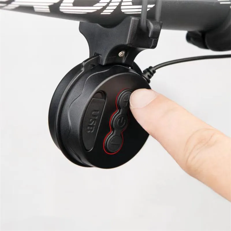 BIke Bell USB Charging speaker 100 dB USB Recharged Waterproof Handlebar 4 Modes Cycling Electric bicycle accessories 41