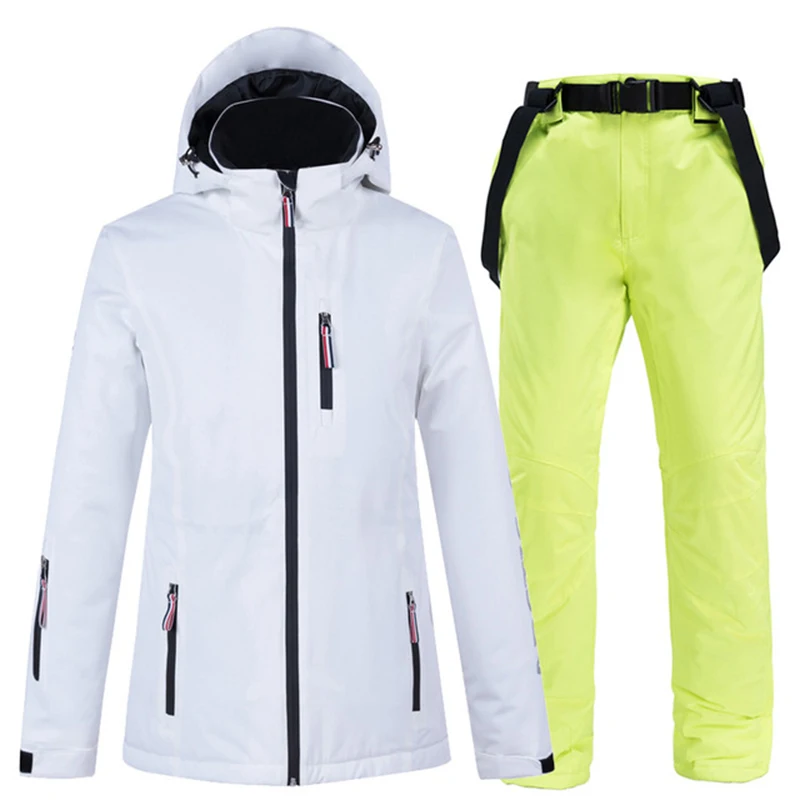 

Snowboard Jacket Men Couple Outdoor Sport Snow Jackets and Pants Windproof Waterproof Keep Warm Ski Suit Women Snowboarding Sets