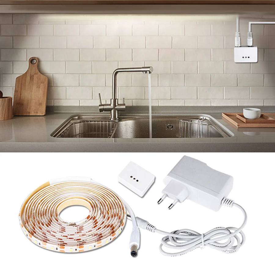 Диммируемая ручная подметка светодиодные светильники с сенсором движения для