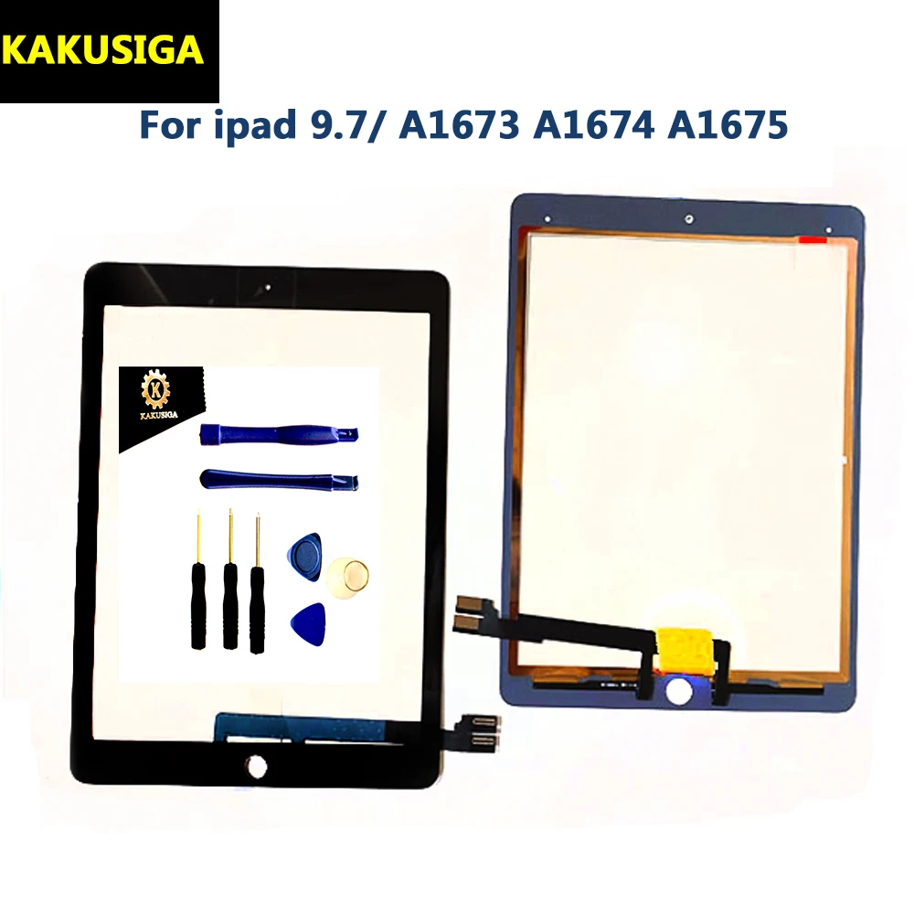 Новинка, цифровой фотоаппарат 9,7 дюйма, сенсорная панель A1673 A1674 A1675, стеклянный сенсор, запасные части Новинка, цифровой фотоаппарат 9,7 дюйма, сенсорная панель A1673 A1674 A1675, стеклянный сенсор, запасные части