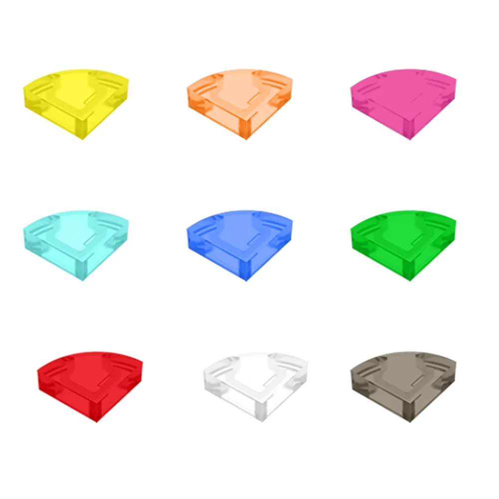 

50 шт., Детский конструктор 1x1 четверть, 25269