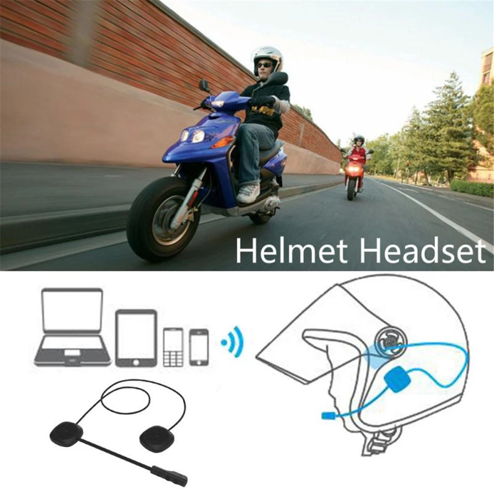 MH04 4th Generation Helmet Bluetooth Headset Motorcycle Stereo Headphones Phone And GPS Way Radios Bluetooth-compatible 5.0 | Электроника