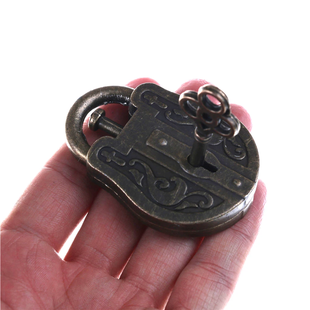 

IQ&EQ Mind Brain Teaser toys Gift Intellectual For Children Adult Educational Vintage God Lock Key Puzzle Toy