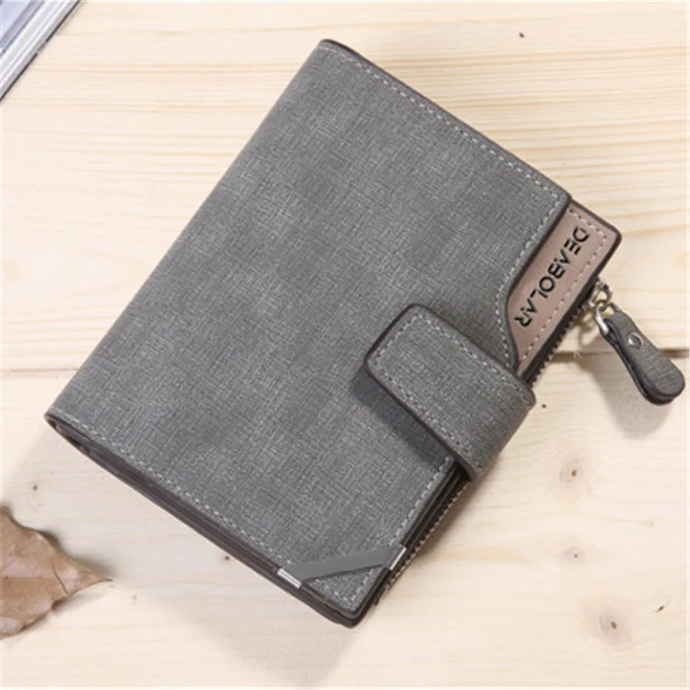 

Magic Wallet Money Clip Card ID Slim Light Flip Leather Purse Clamp Money Case With Bifold Business Leather Wallet