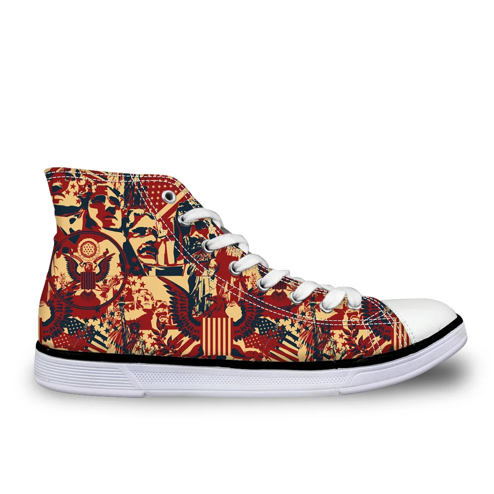 

Men's and Women's Classic Canvas Shoes College Style Lace-up 2020 Spring and Summer New Rice Flag Flat Casual Shoes